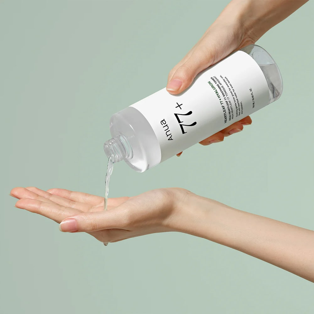Toner calmant cu extract de Hottunya 77%
