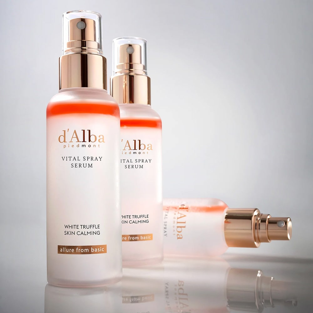 Serum spray calmant cu extract de trufe albe