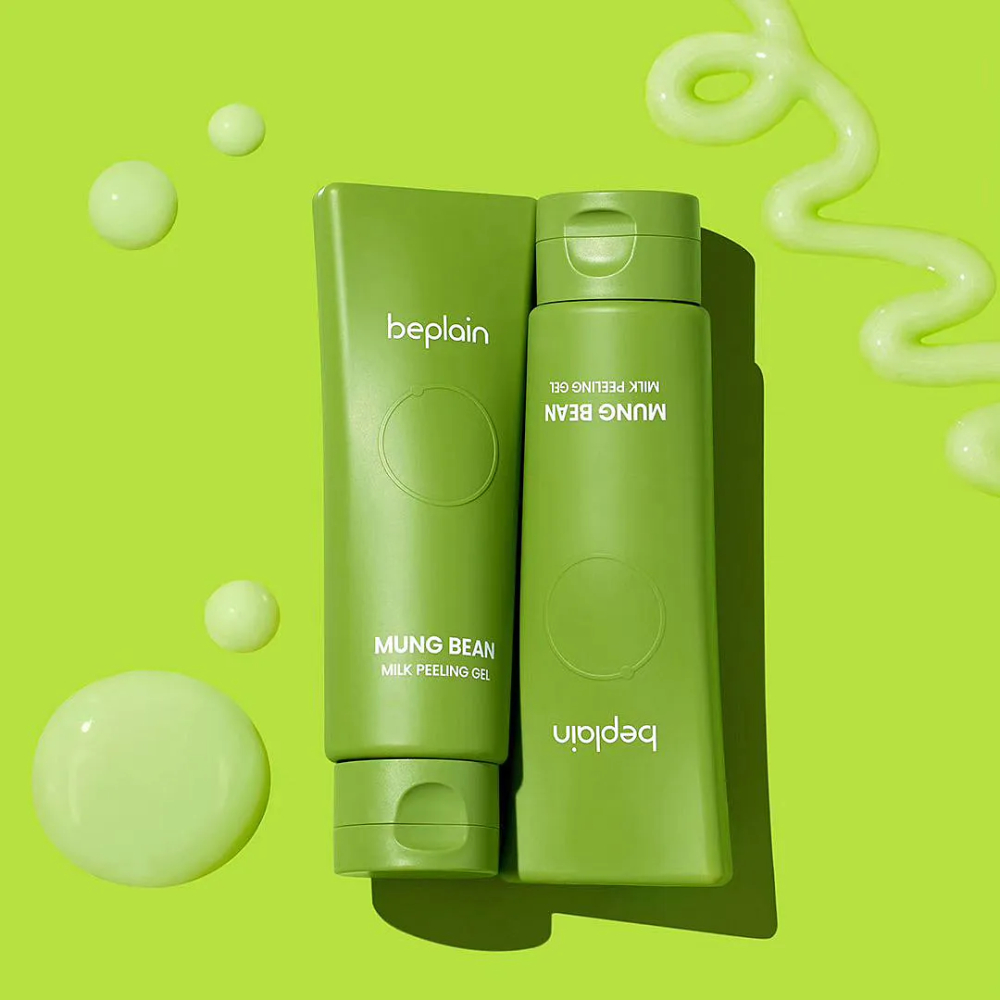 Gel exfoliant delicat cu lapte de fasole Mung