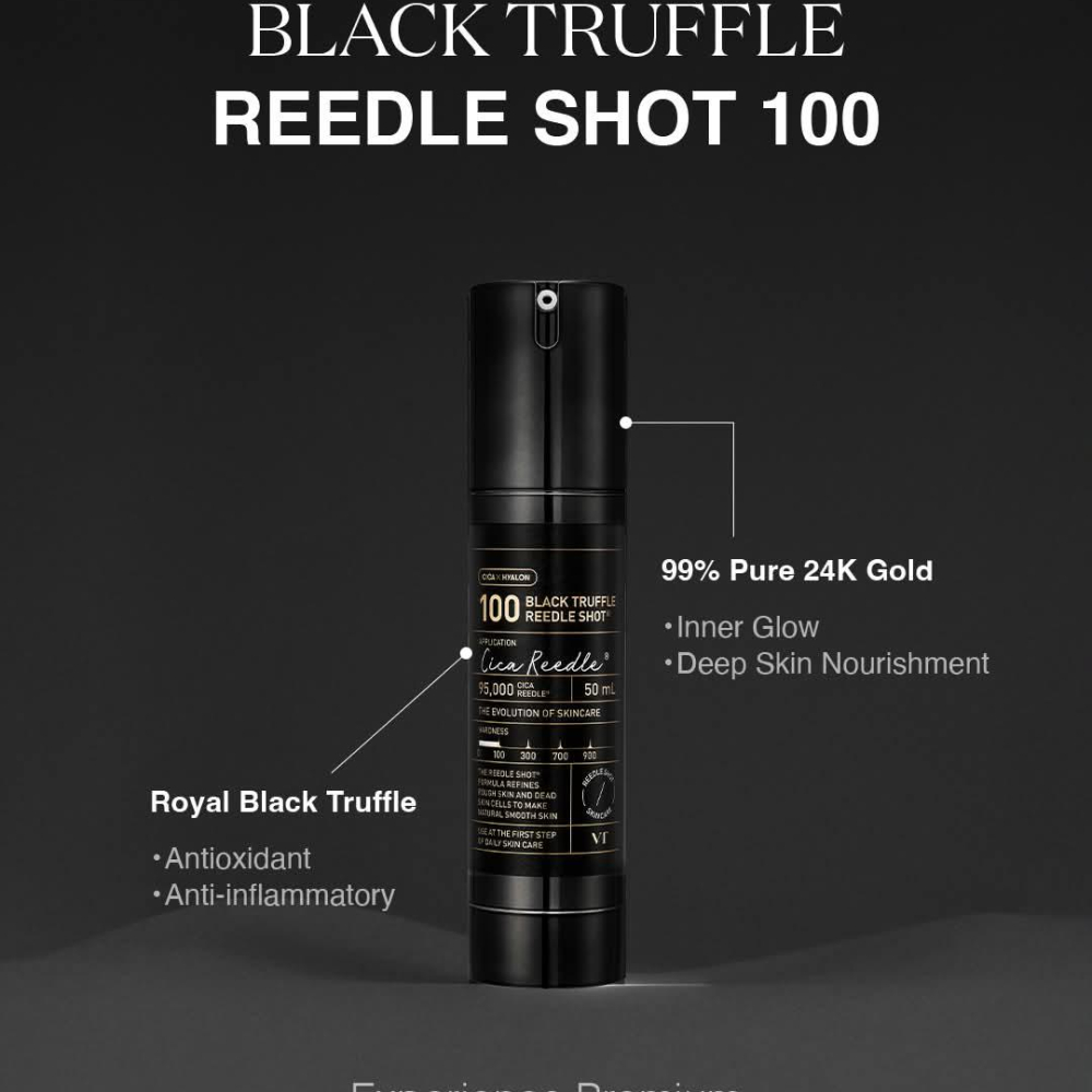 Ser concentrat cu trufe negre pentru regenerare și fermitate