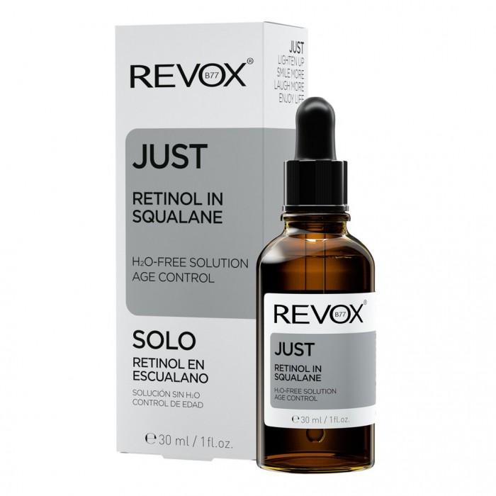Serum antiîmbătrânire cu retinol pentru gât și față Revox 30 ml