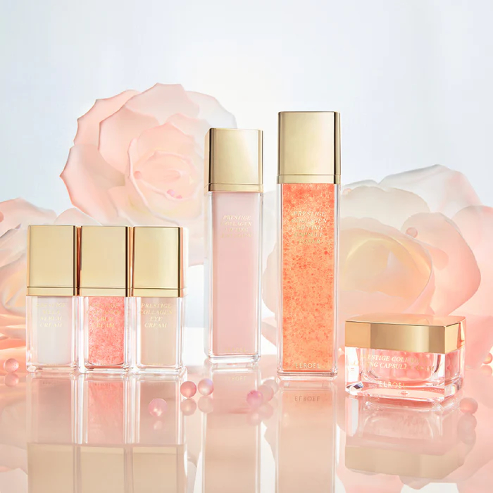 Cremă cu capsule de colagen pentru lifting și fermitate