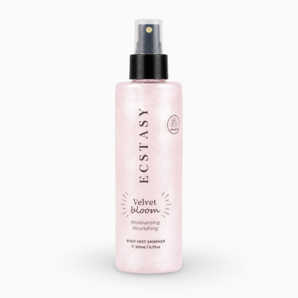 Mist strălucitor pentru bronz cu aromă de flori de catifea