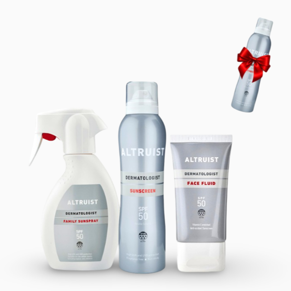 Set pentru plajă toată familia + cadou ALTRUIST Invisible Spray SPF50
