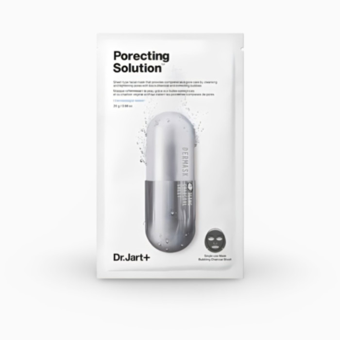 Masca din tesatura pentru fata cu carbune