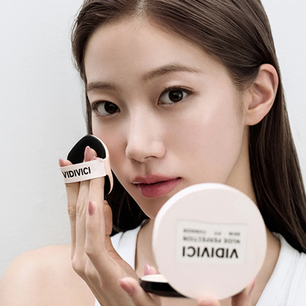 Тональный крем-кушон с длительным эффектом покрытия