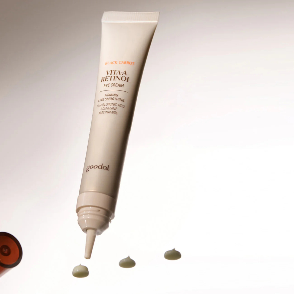 Cremă pentru conturul ochilor cu retinol și morcov negru