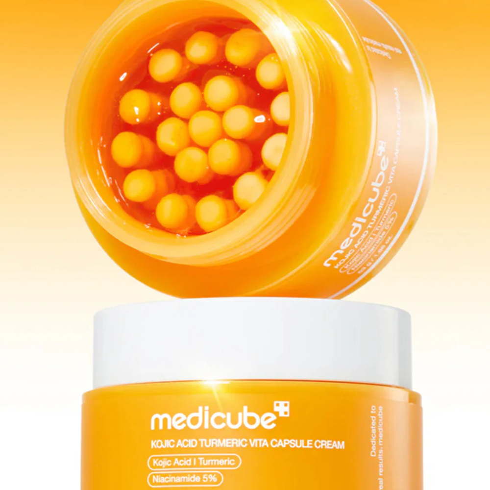 Cremă iluminatoare cu acid Kojik și turmeric