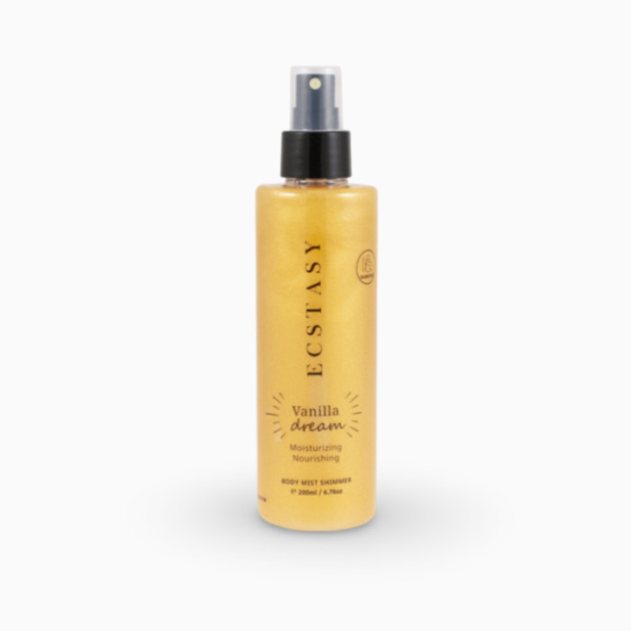 Mist stralucitor pentru bronz cu aroma de vanilie