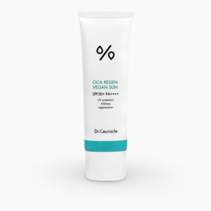 Protectie solara delicata cu extract de Centella SPF50+