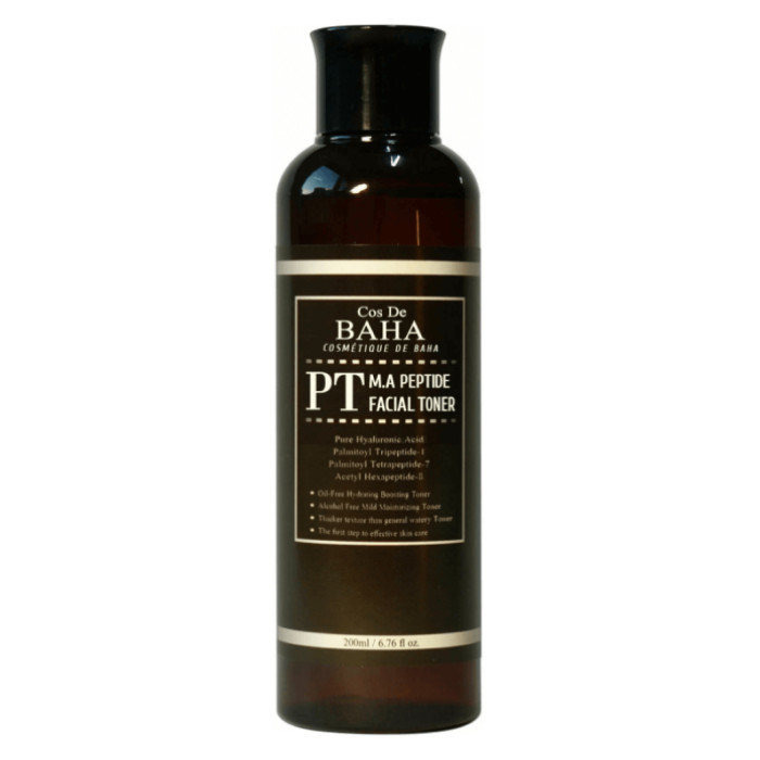 Toner antirid cu complex de peptide