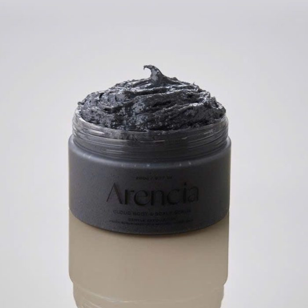 Scrub exfoliant 2-în-1 pentru corp și scalp, cu efect detoxifiant și revitalizant