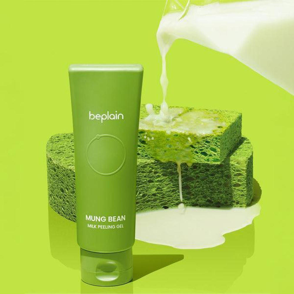 Gel exfoliant delicat cu lapte de fasole Mung