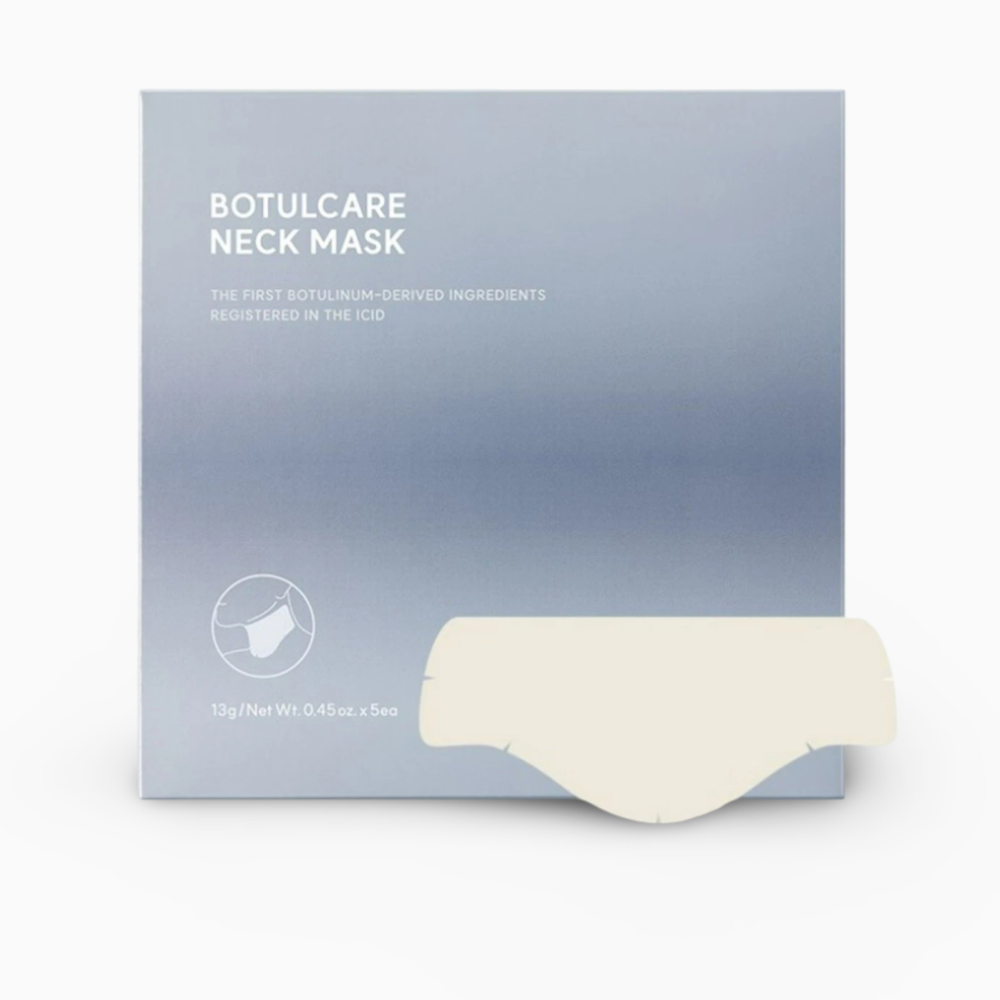 Mască din hidrogel pentru zona gâtului cu efect lifting