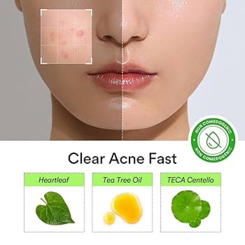 Ультратонкие пластыри от прыщей с Heartleaf