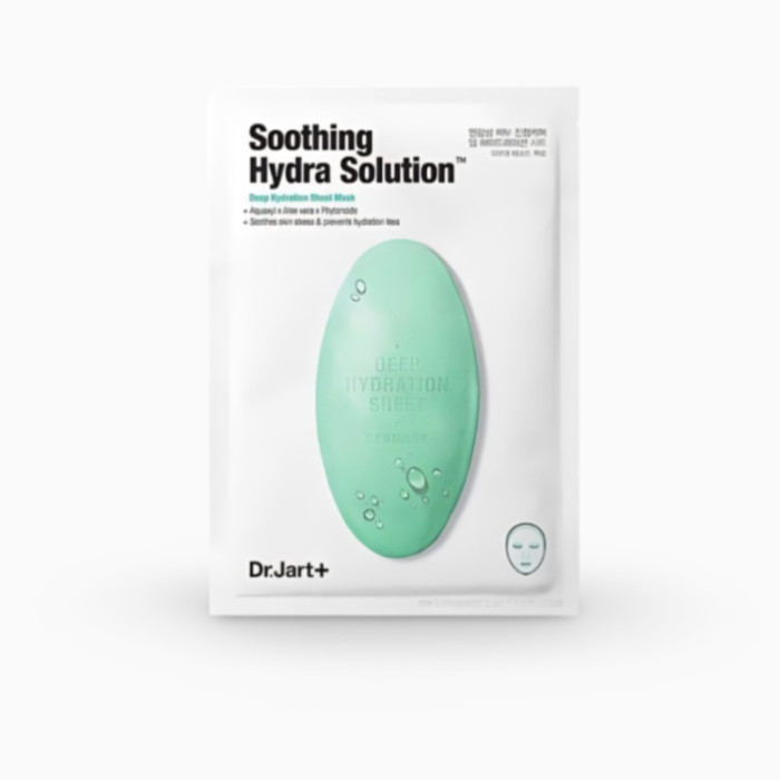 Успокаивающая тканевая маска для лица с экстрактом алоэ вера