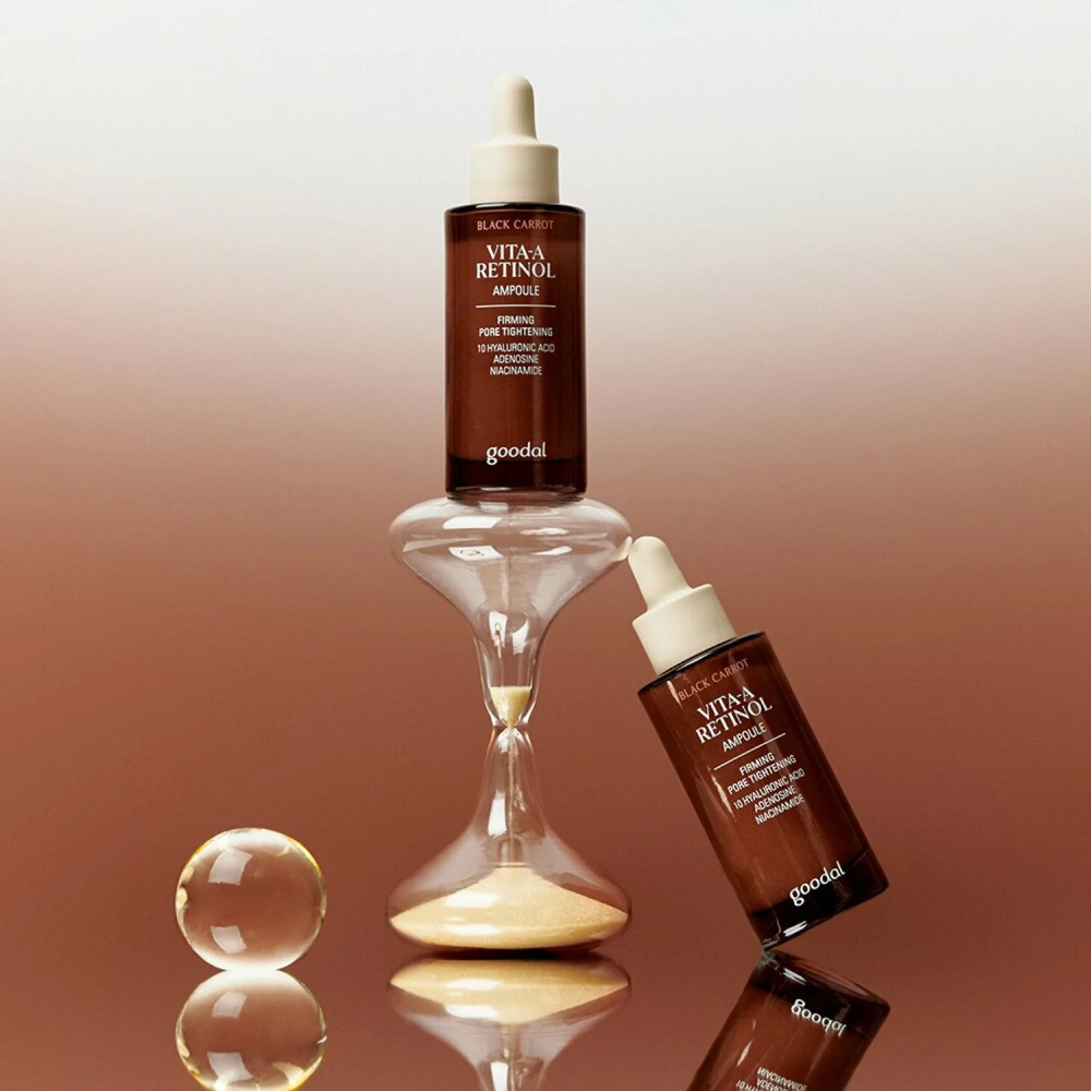 Ser cu retinol și morcov negru