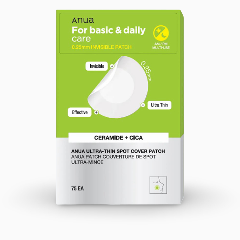 Plasturii ultra-subțiri pentru acnee cu ceramide și centella