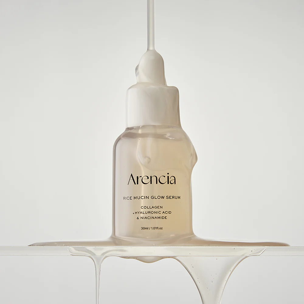 Serum cu orez fermentat și acid hialuronic