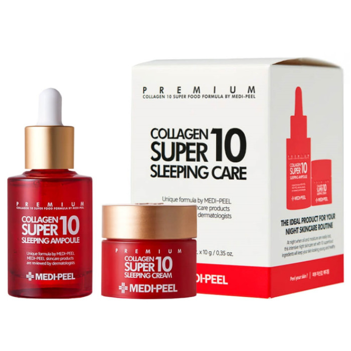 Ночной набор для омоложения кожи с коллагеном