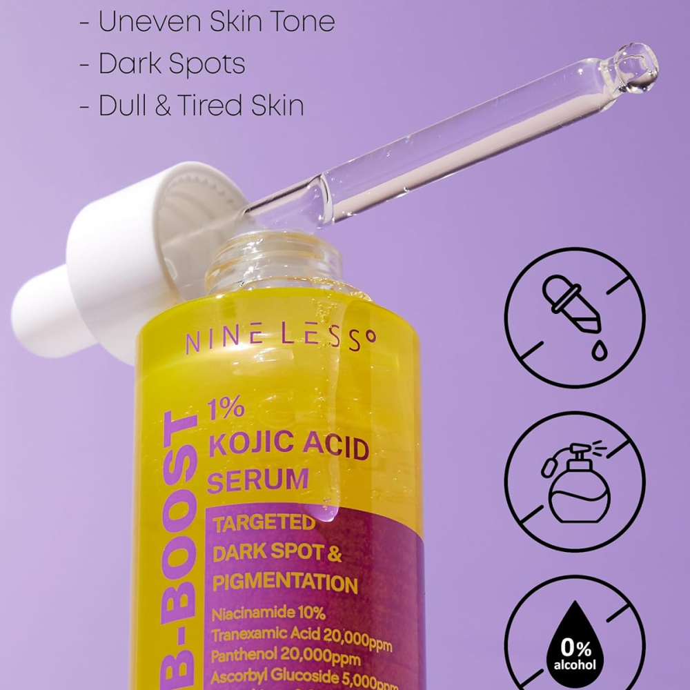Ser iluminant cu Acid Kojic