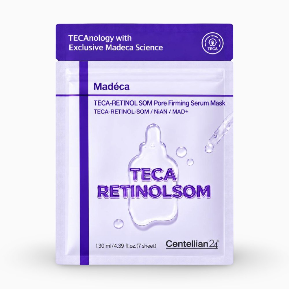 Mască din țesătură cu retinol pentru fermitate și efect anti-aging