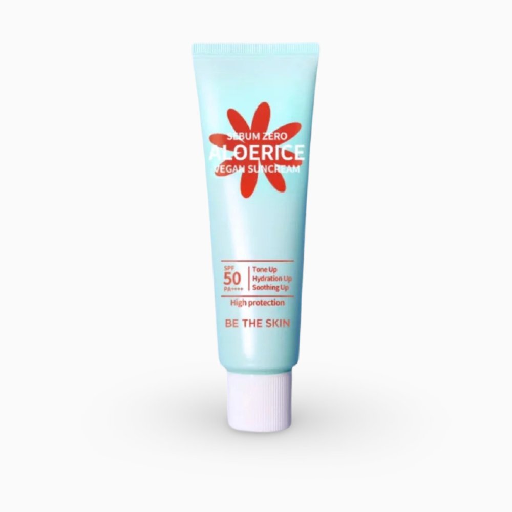Солнцезащитное средство SPF50+ с экстрактами риса и алоэ вера