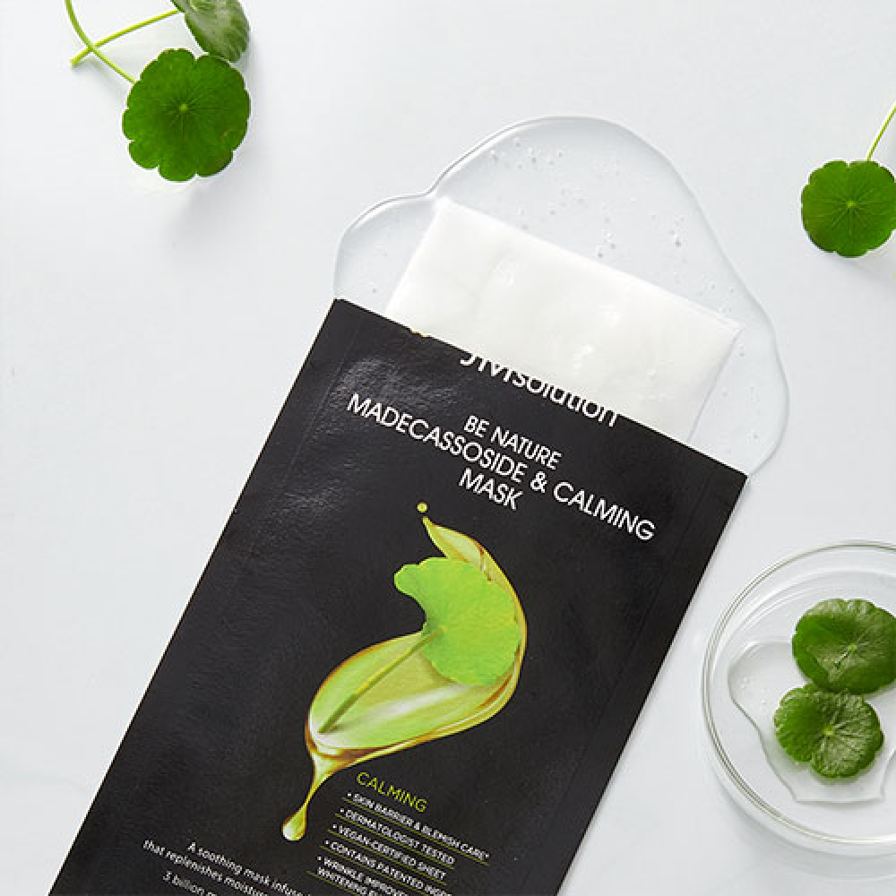 Успокаивающая тканевая маска с мадекассосидом