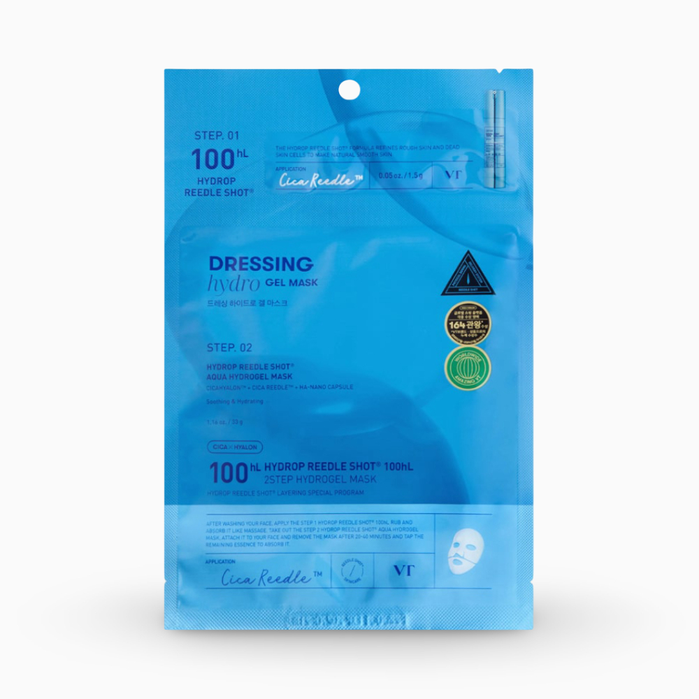 Mască din hidrogel acid hialuronic și micro-ace