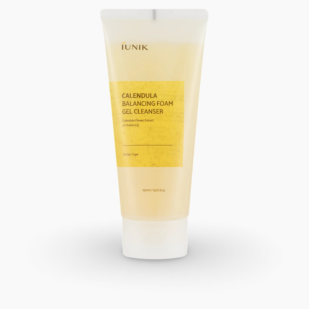 Мягкий очищающий гель для кожи с календулой