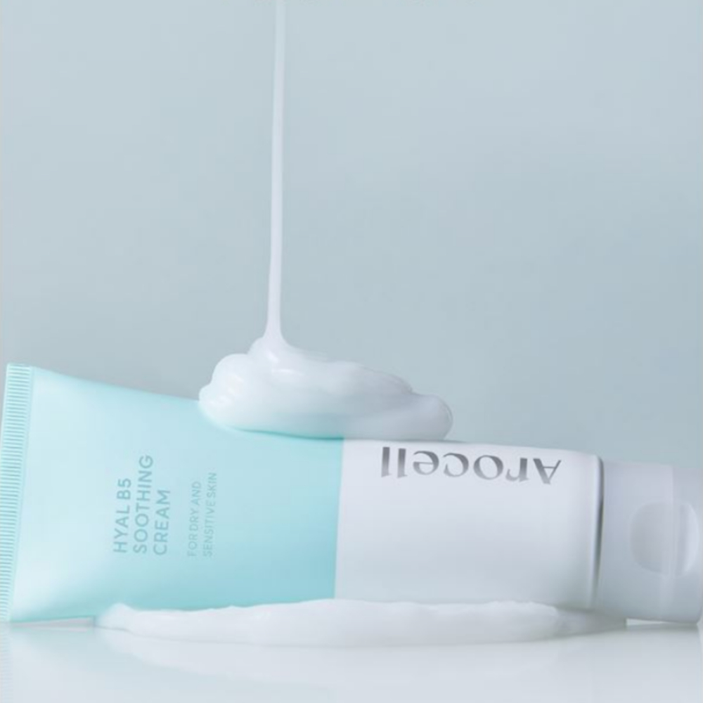 Cremă gel hidratantă și calmantă cu acid hialuronic și panthenol