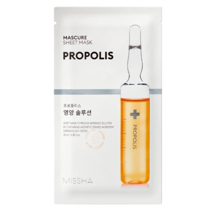 Тканевая маска для лица с прополисом