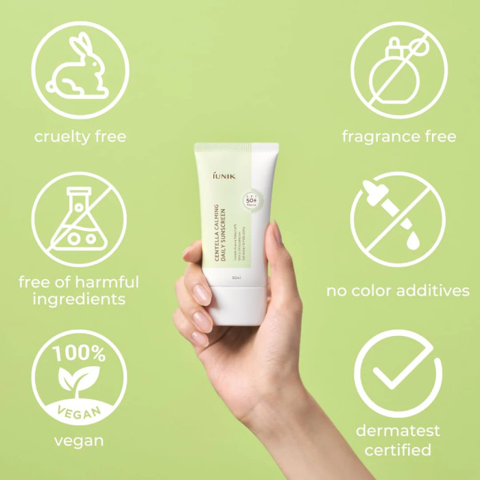 Легкий солнцезащитный крем SPF50+
