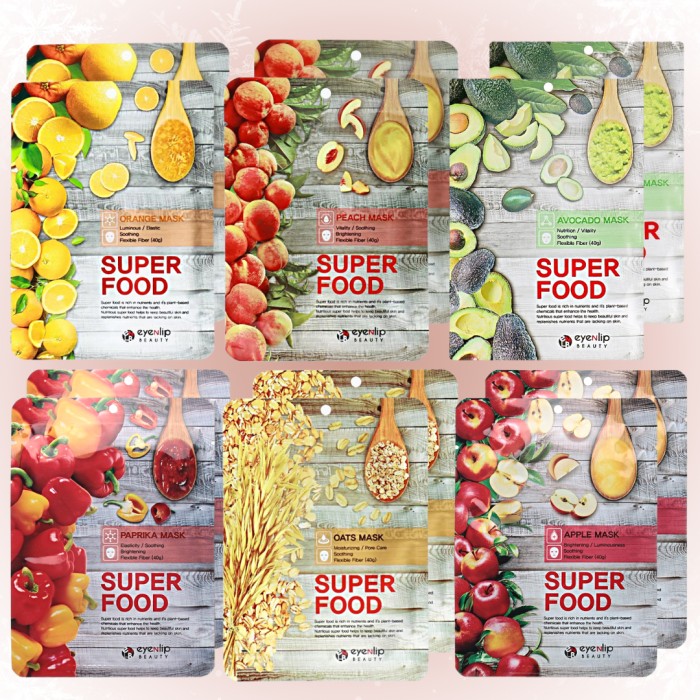 Set din 12 masti din tesatura pentru fata Eyenlip