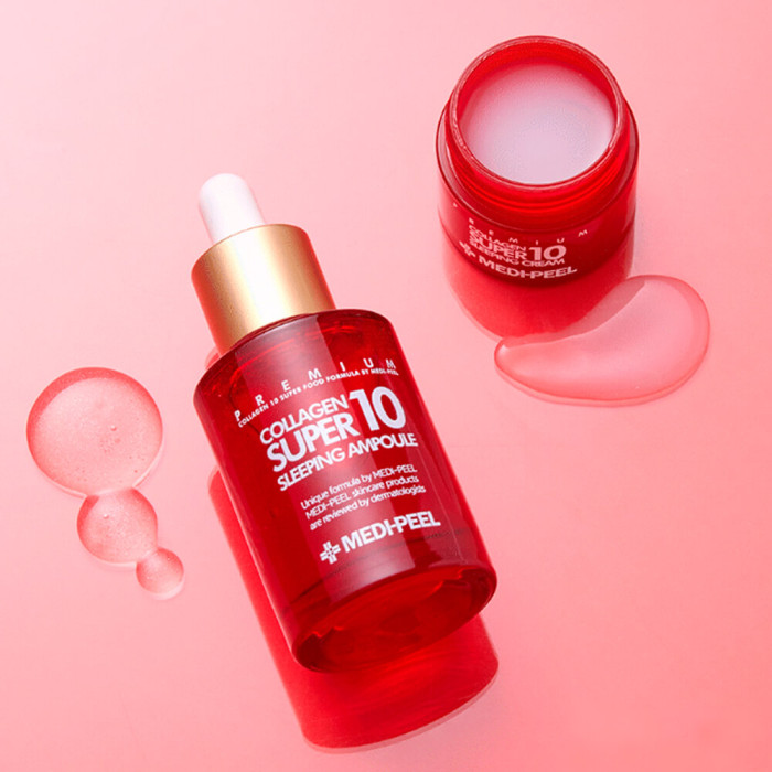 Ночной набор для омоложения кожи с коллагеном