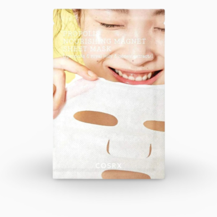 Тканевая маска для лица питательная с прополисом