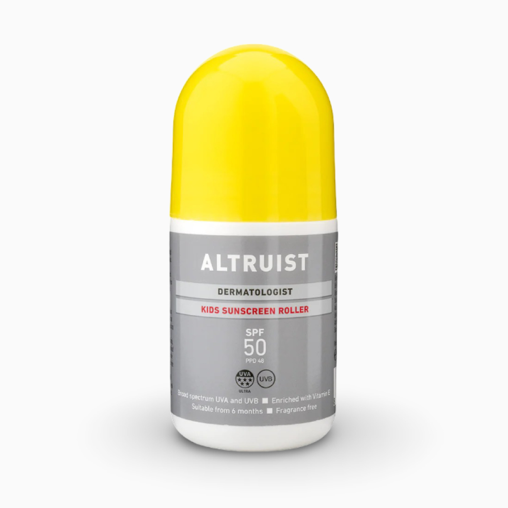 Protecție solară SPF50 pentru copii cu aplicare ușoară tip roller