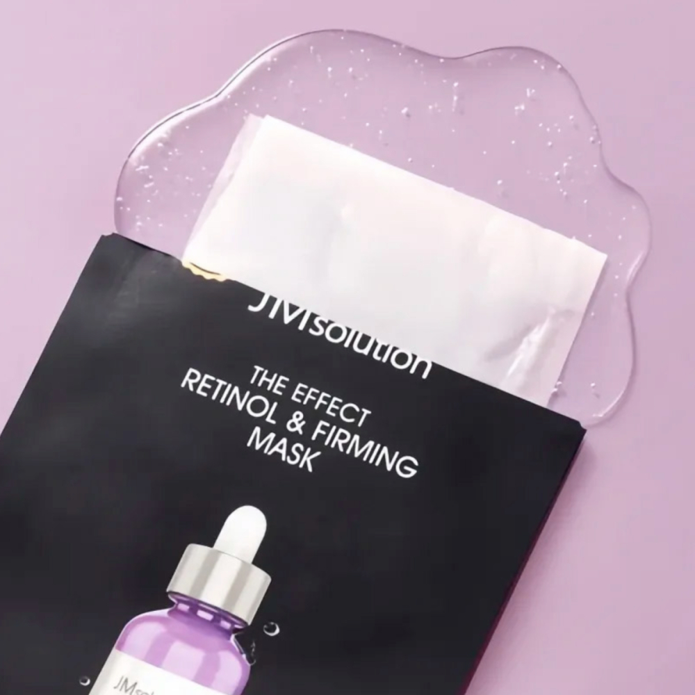 Mască din țesătură cu Retinol pentru revitalizarea tenului