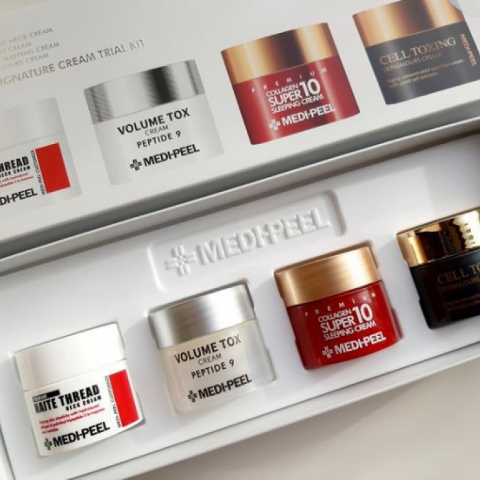 Set 4 creme în format miniatură 4x 10 ml