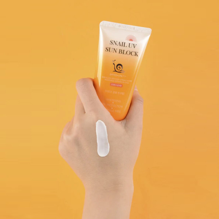 Защита от солнца с экстрактом муцина улитки SPF50+