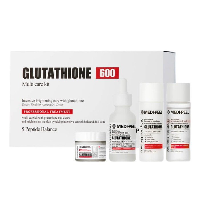 Kit anti-pigmentare cu glutation