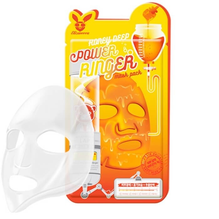 Тканевая маска для лица с экстрактом меда