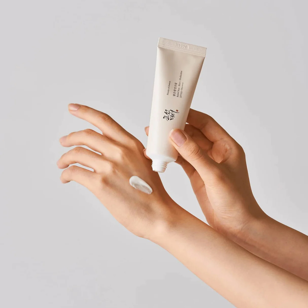 Увлажняющая защита от солнца с экстрактом риса и пробиотиками SPF50+
