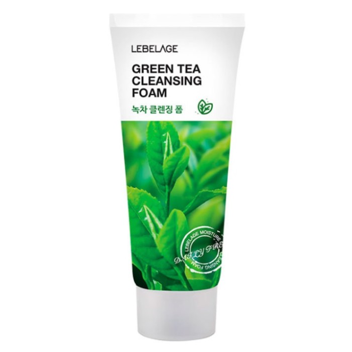 Пенка для очищения лица с экстрактом зеленого чая