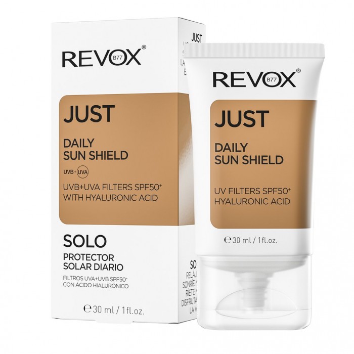 Protecție solară hidratanta cu acid hialuronic Revox 30 ml