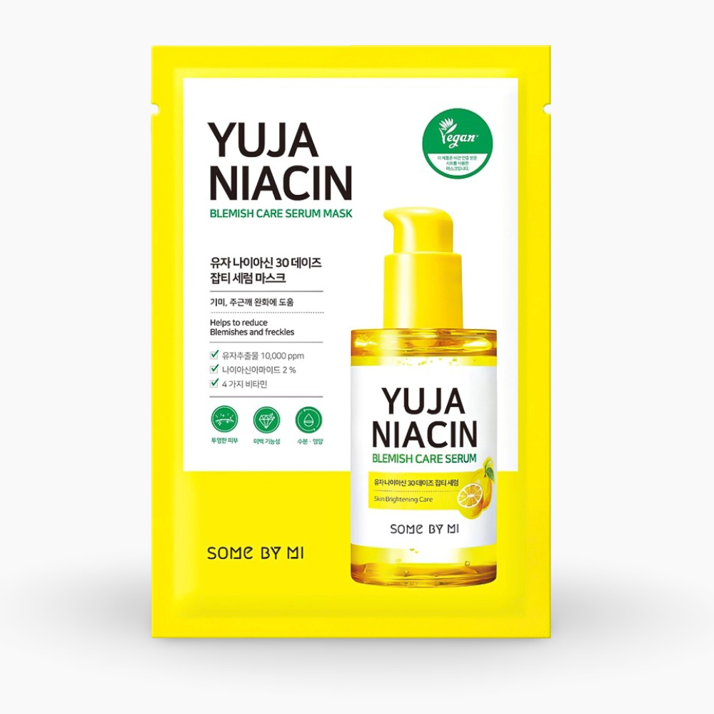 Masca din tesatura cu extract de Yuja