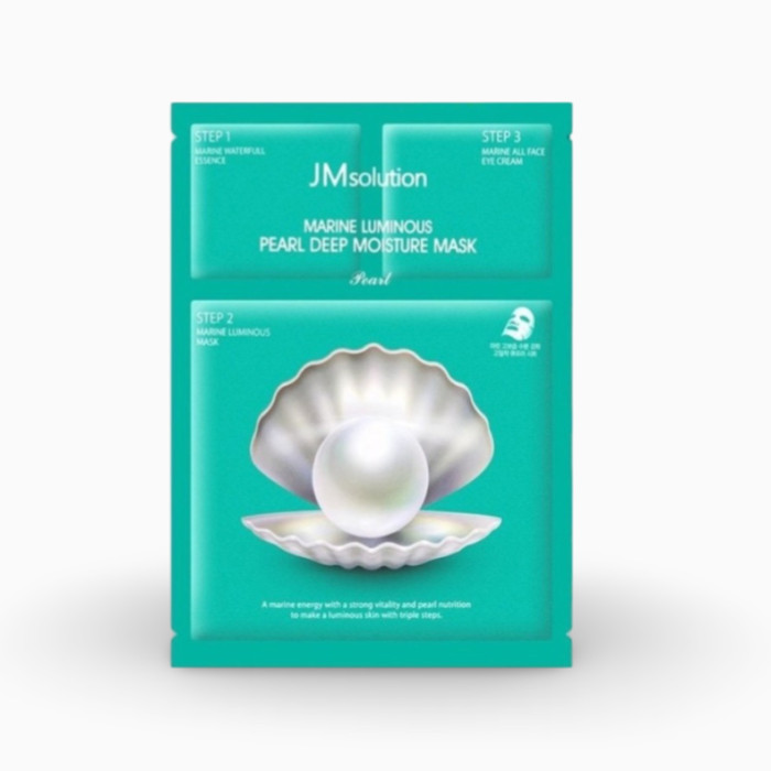 Masca in trei etape cu extract de perla