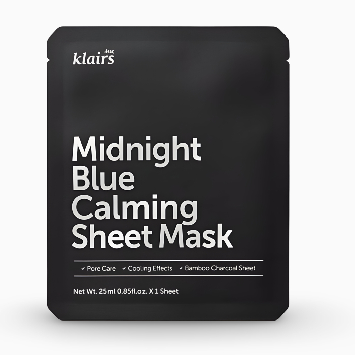 Masca din tesatura pentru fata calmanta cu efect de racorire