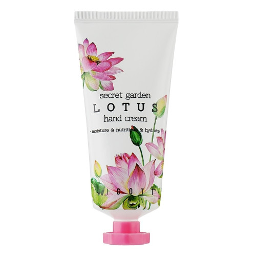 Crema hidratanta pentru maini cu extract de flori de Lotus