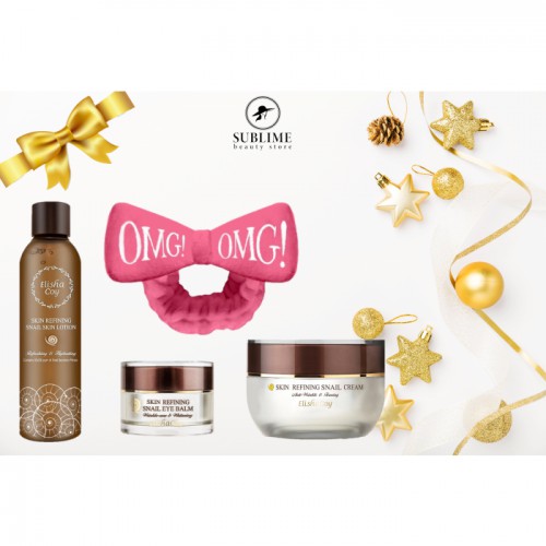 Set cadou cu extract de mucina de melc de la ElishaCoy+Bentița